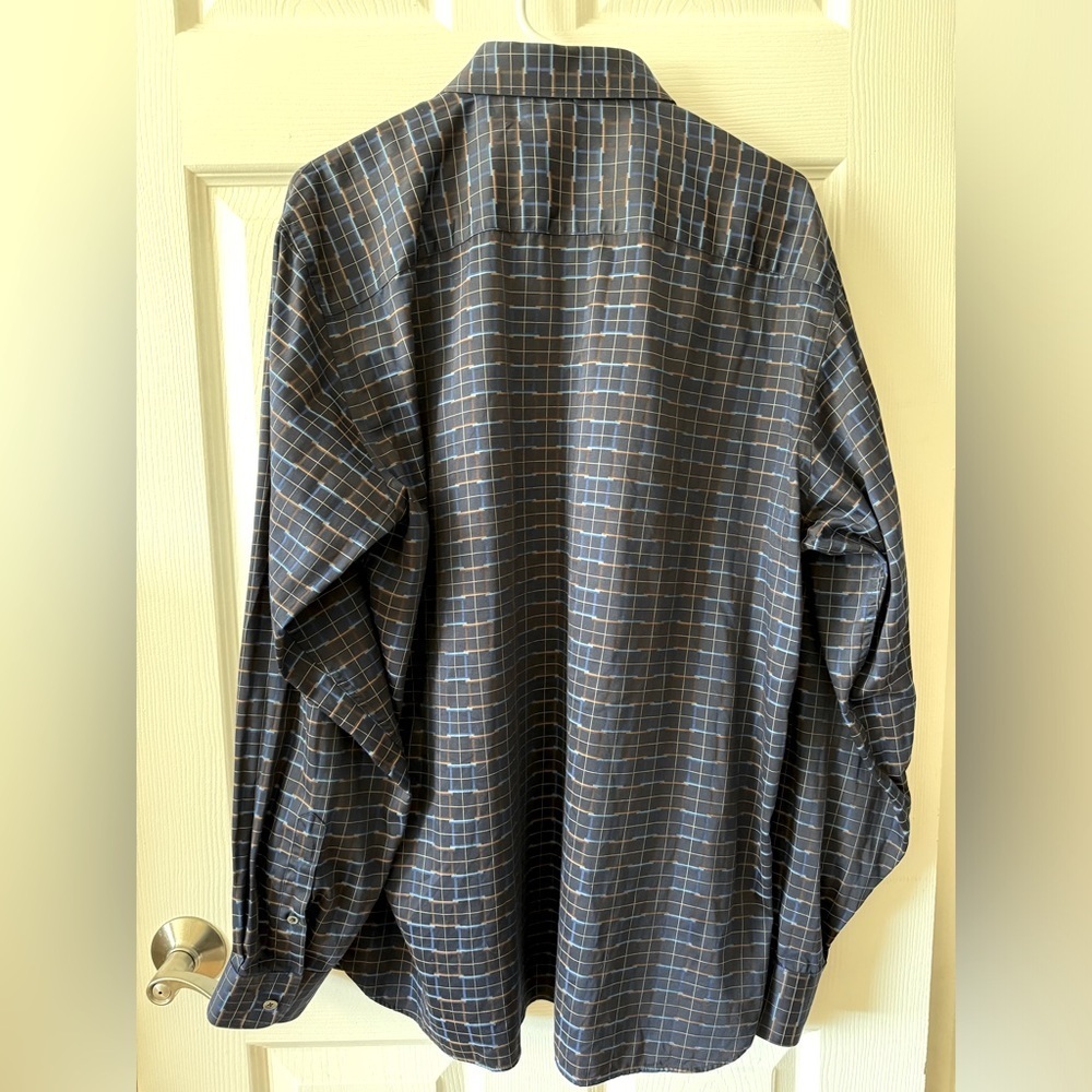 Bugatchi Uomo Button Down Shirt Size‎ Large - Picture 7 of 7
